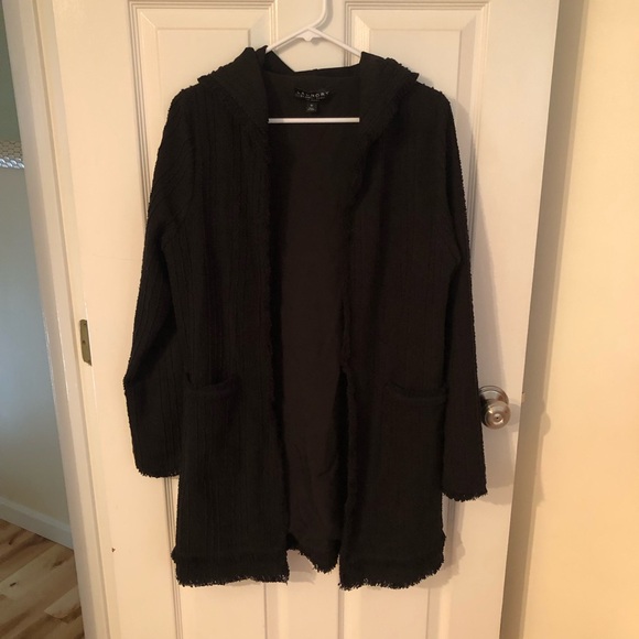 Laundry by Shelli Segal Hooded Boucle Jacket - Picture 2 of 9